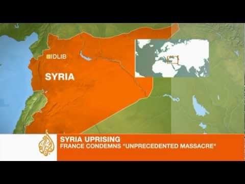 Massacre alleged in Syria