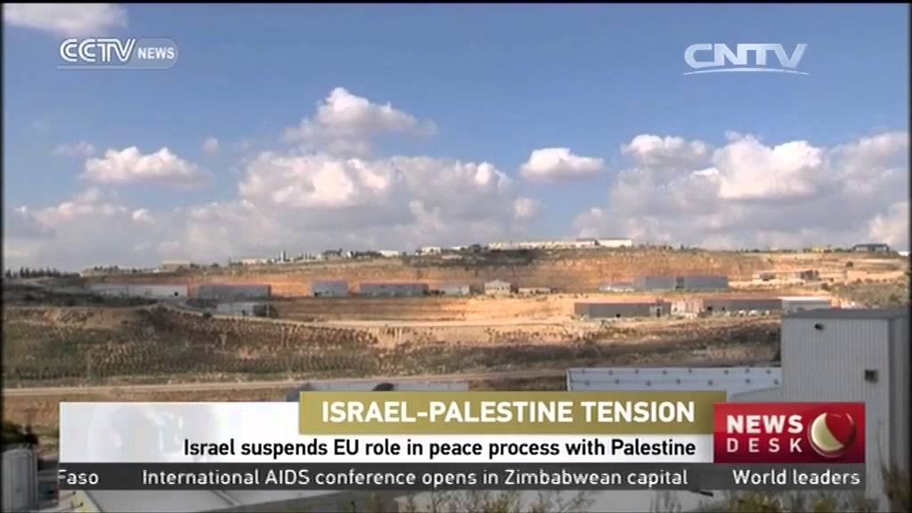 Angered that EU labels Squatter W. Bank Products, Israel suspends EU from "Peace Process"