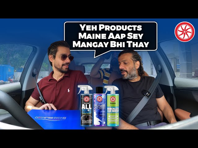 PakWheels Waterless Car Wash All Purpose Cleaner And Car Shampoo Bundle - Pack of 3 -Free Microfiber Video