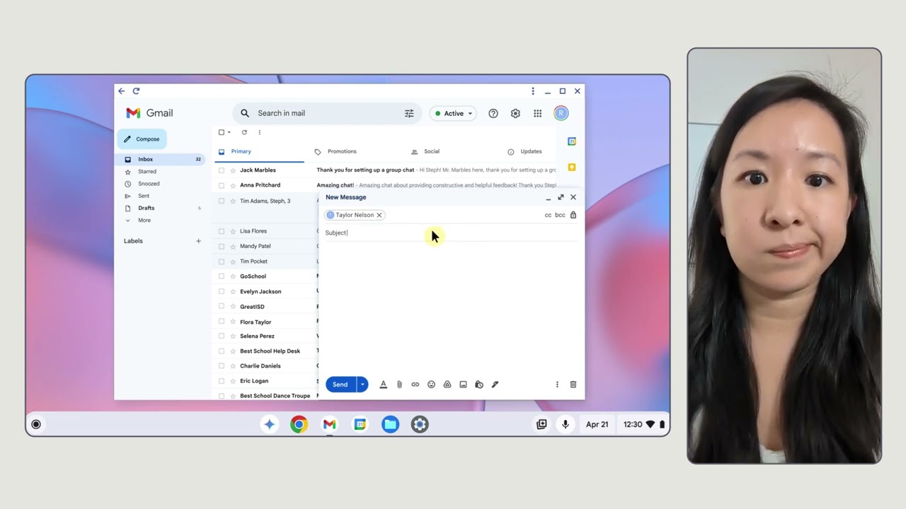 Face control on Chromebooks - YouTube