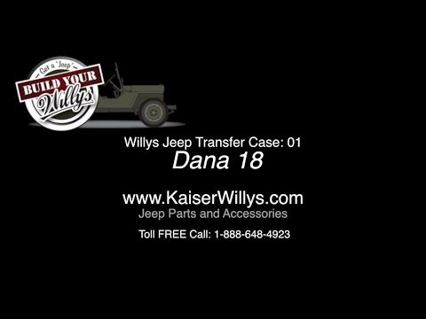 Play Willys Jeep Dana 18 Transfer Case: Part 1