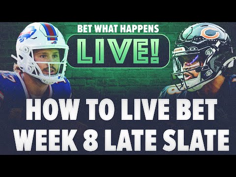 How to Live Bet Bills vs Seahawks & Bears vs Commanders! | NFL Picks & Props | Bet What Happens Live article feature image