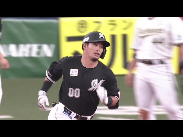 【7回表】2打席連発!! マリーンズ・池田来翔 レフトスタンドへの2ランホームラン!! 2025年5月22日 オリックス・バファローズ 対 千葉ロッテマリーンズ