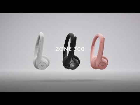 Bluetooth-гарнітура Logitech Zone 300 Wireless Black (981-001407)