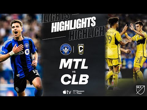 Riassunto CF Montréal vs Columbus Crew Giornata 13