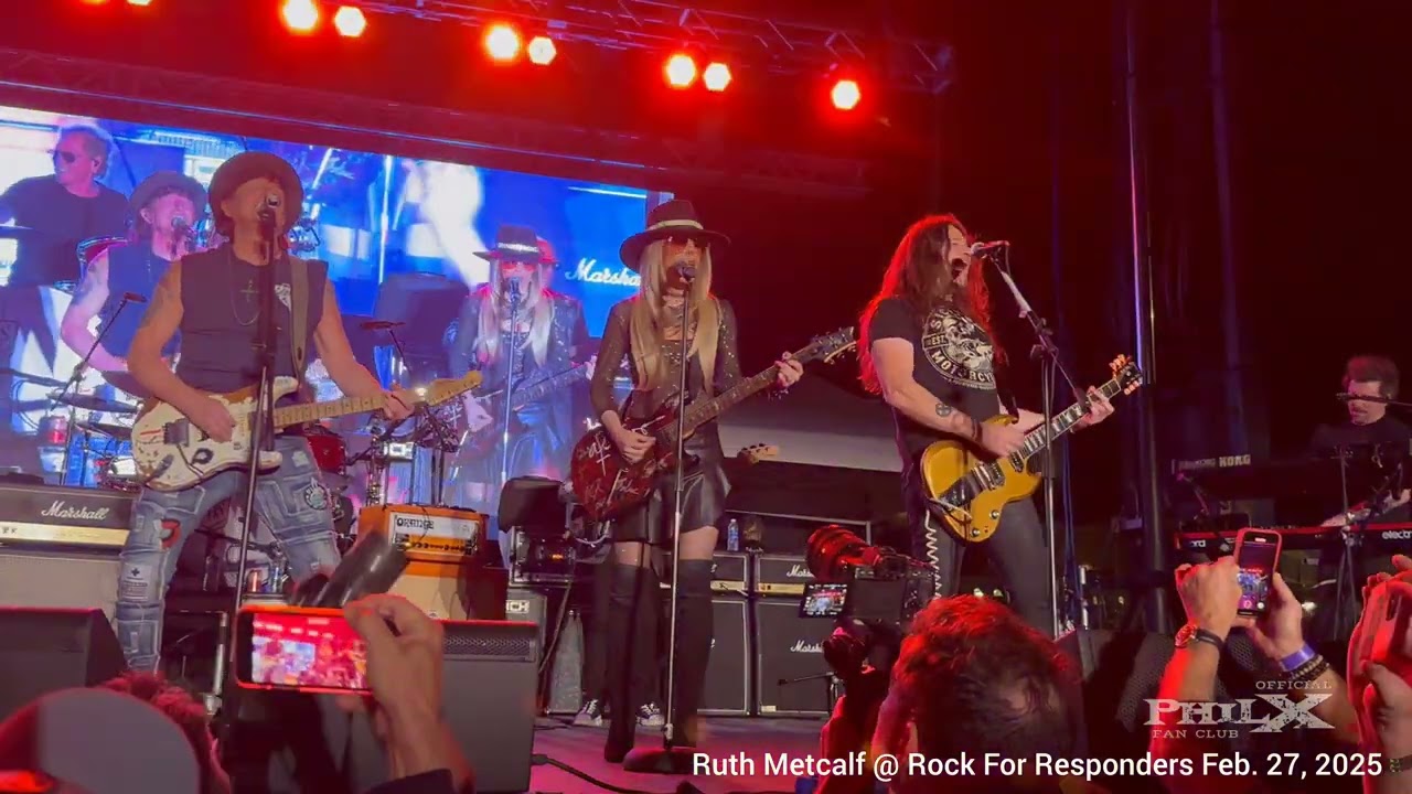 Phil X with Richie Sambora and Orianthi Livin'On A Prayer Rock For Responders 2025 - YouTube