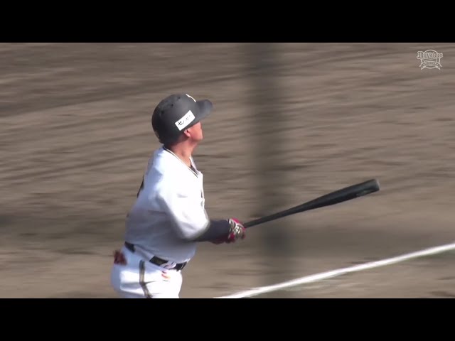 【ファーム】これぞ4番!! バファローズ・内藤鵬 レフトスタンドへ3ランホームランをかっ飛ばす!!  2025年4月29日 オリックス・バファローズ 対 くふうハヤテベンチャーズ静岡