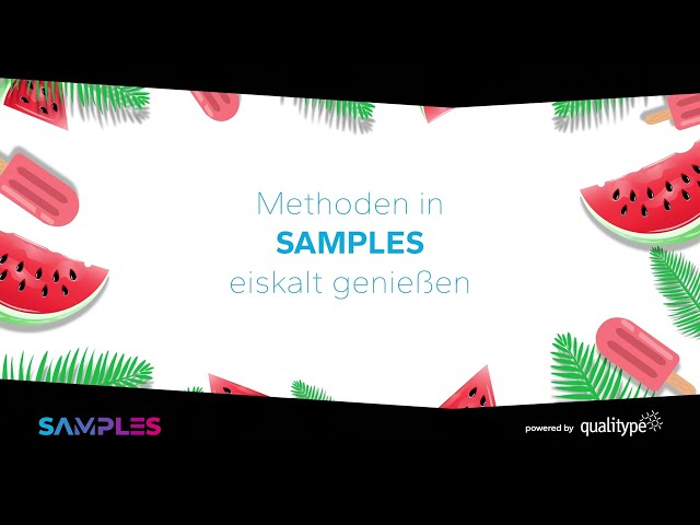 SAMPLES - el galardonado software de laboratorio 2025