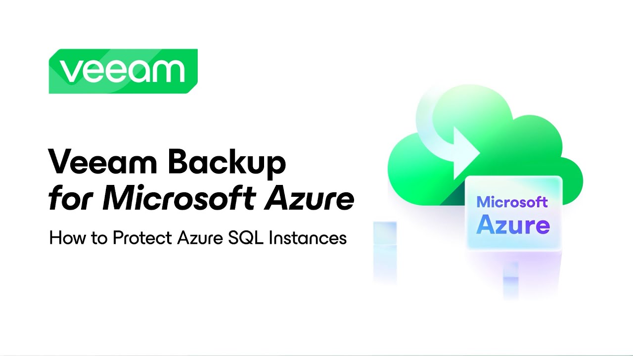 Veeam Backup for Microsoft Azure video
