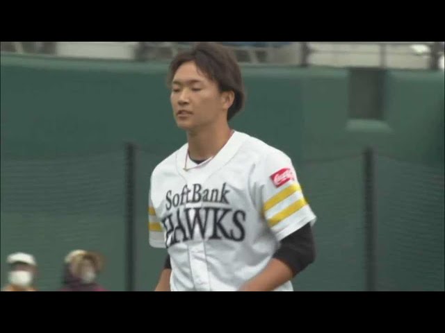 【ファーム】2奪三振!! ホークス・木村大成 公式戦初登板で0に抑える!! 2022年5月11日  福岡ソフトバンクホークス 対 広島東洋カープ