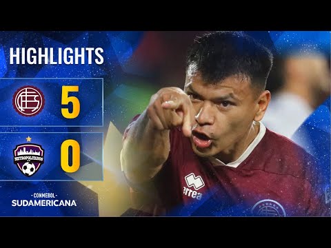 Résumé Lanús vs Metropolitanos Journée 5