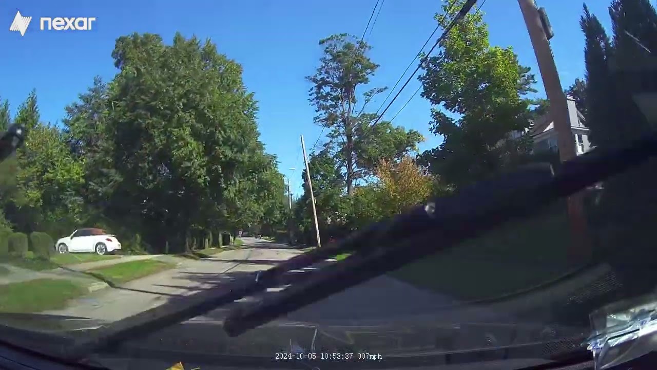 Nexar Beam 2 Dash Cam: Sample video - YouTube