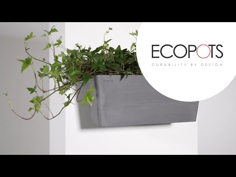 ecopots montaggio a parete