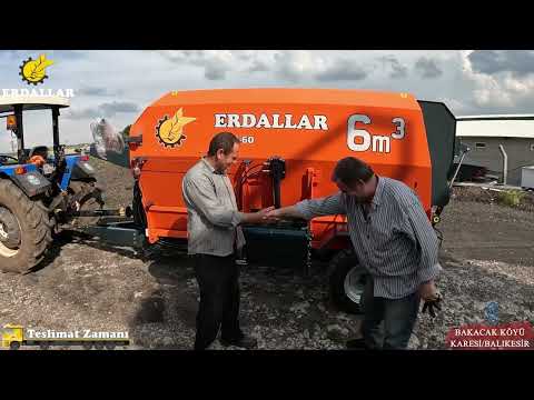 PRIJAVA!!! ERDALLAR mešalnik in razdelilnik krme | 6 m3 | 1 šnek | Možnost lizinga 0 % RPSN