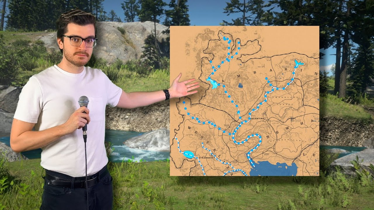 Where Do Red Dead Redemption 2's Rivers Come From? - YouTube