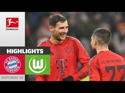 Riassunto Bayern München vs Wolfsburg Giornata 18