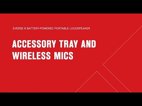 EVERSE 8 Training - Accessory Tray