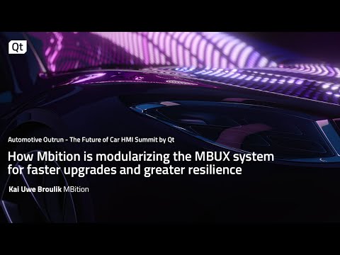 How Mbition is modularizing the MBUX system for faster upgrades and greater resilience