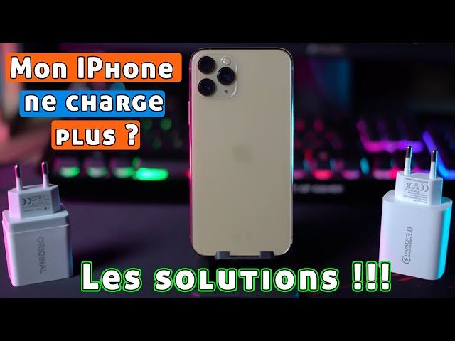 Réparer iPhone qui ne charge plus avec Fixppo