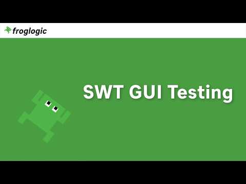 Java SWT GUI Testing