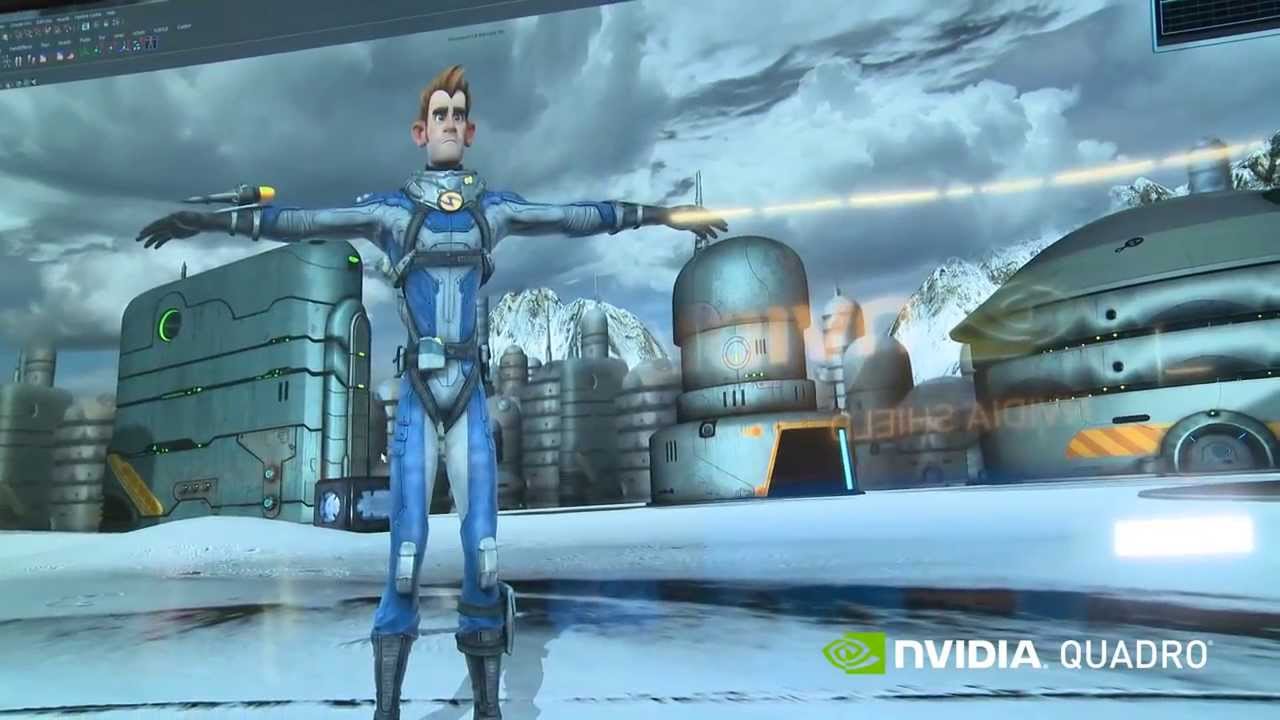 Autodesk Maya on Quadro K6000 - YouTube