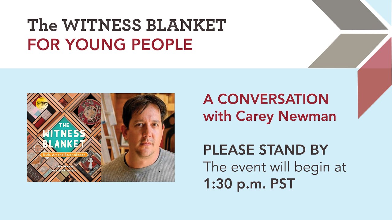 The Witness Blanket for Young People: A Conversation with Carey Newman | Grades 4+