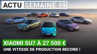 Xiaomi bat un nouveau record en produisant une SU7 toutes les 76 secondes !