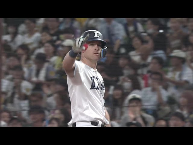 【1回裏】すぐさま追いつく!! ライオンズ・ネビン センター前へ落ちる同点タイムリーヒット!! 2025年6月12日 埼玉西武ライオンズ 対 阪神タイガース