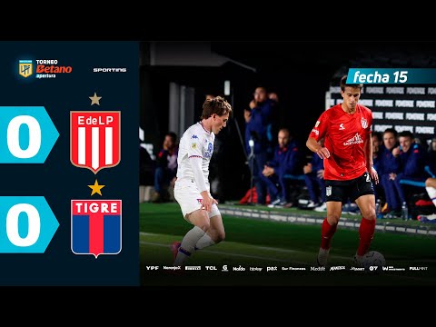 Resumen Estudiantes La Plata vs Tigre Jornada 15