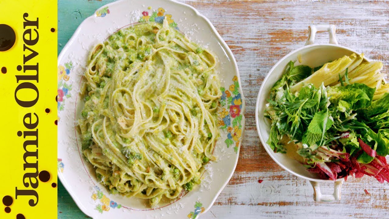 Jamie's smoked fish fettuccine: Jamie Oliver