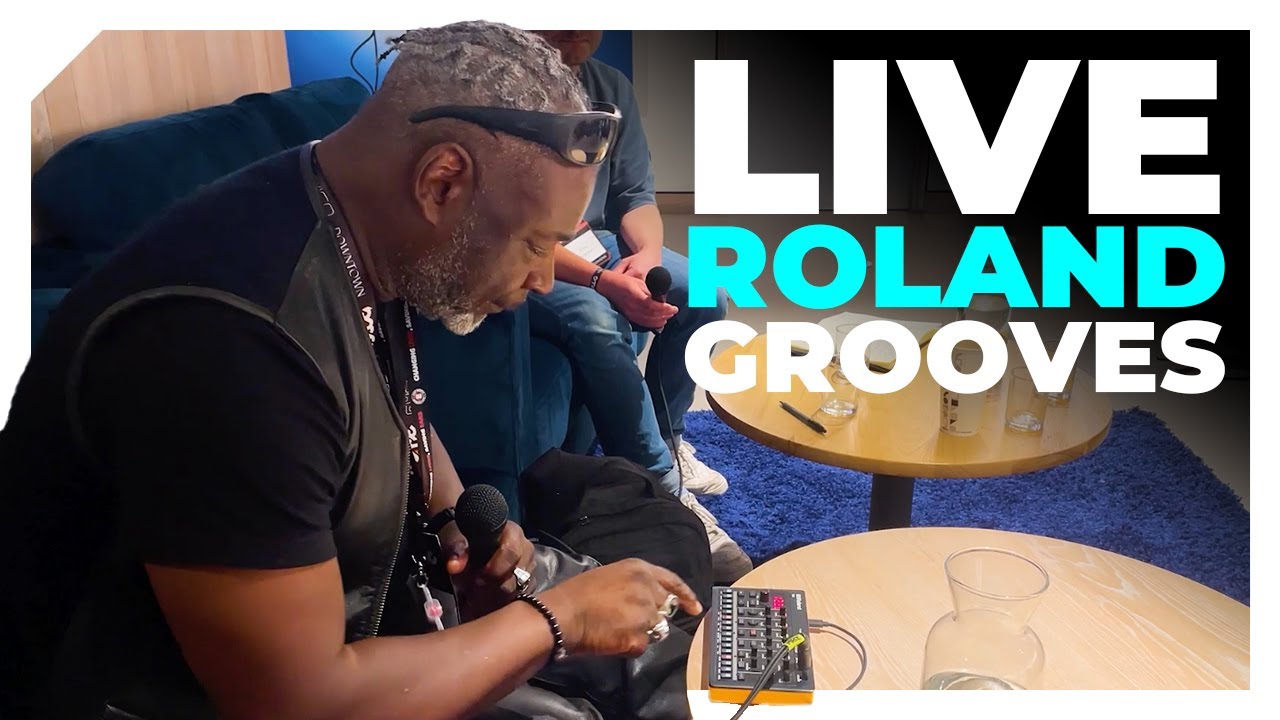 A Guy Called Gerald on live performance â€“ Interview and Roland T-8 jam - YouTube