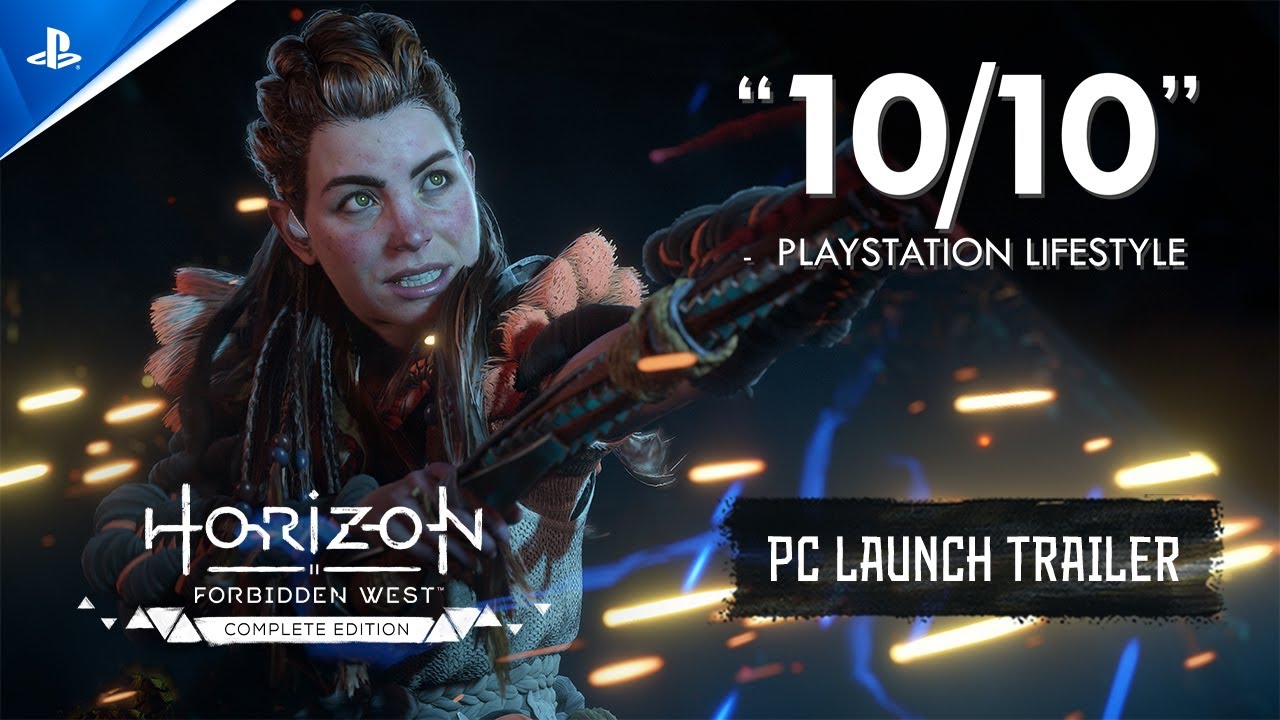 Horizon Forbidden West Complete Edition erscheint heute für PC
