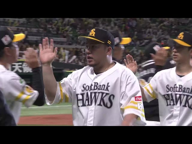 4月6日 福岡ソフトバンクホークス 対 埼玉西武ライオンズ ハイライト