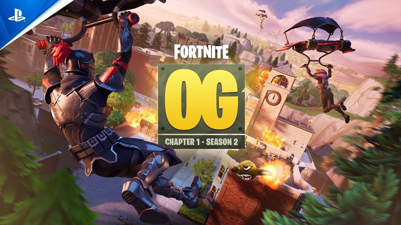 Fortnite OG Chapter 1 Season 2 goes full tilt into the past, live now