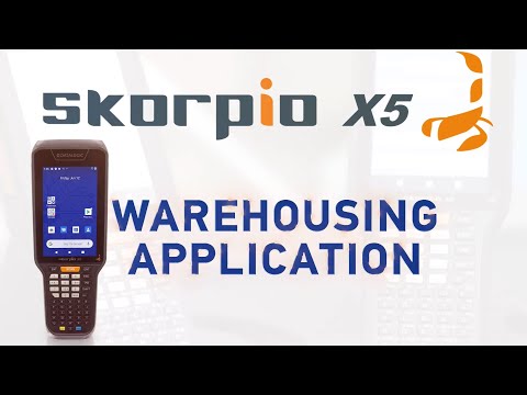 Warehousing Application | Skorpio™ X5 is More