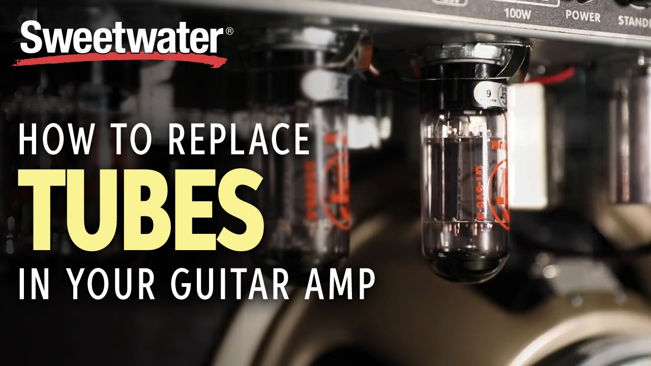 How to Replace Tubes in Your Guitar Amp - YouTube
