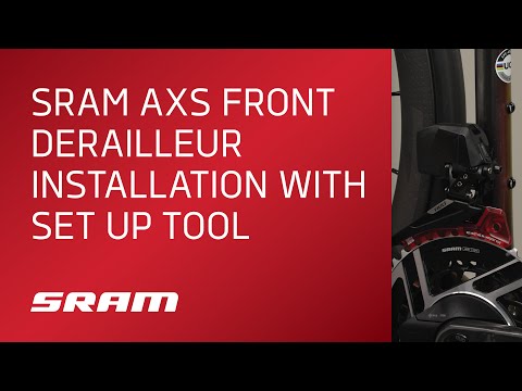 SRAM ROAD AXS Front Derailleur Installation with Set Up Tool